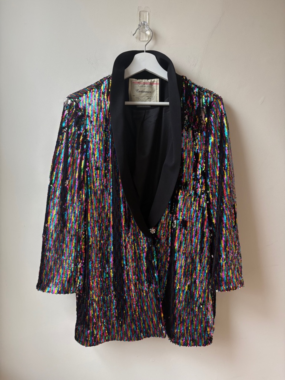 Anthro Cartonnier Sequin Blazer - Picture 4 of 14
